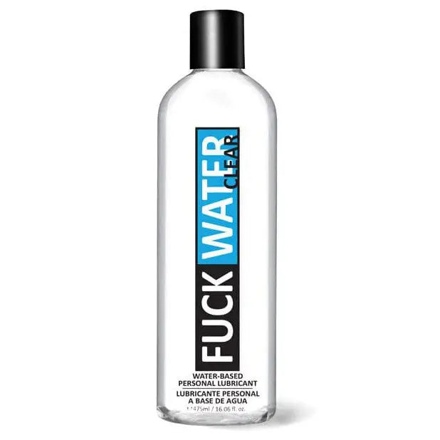 Bottle of Fuck Water Clear Water-Based Lubricant for a smooth and comfortable experience