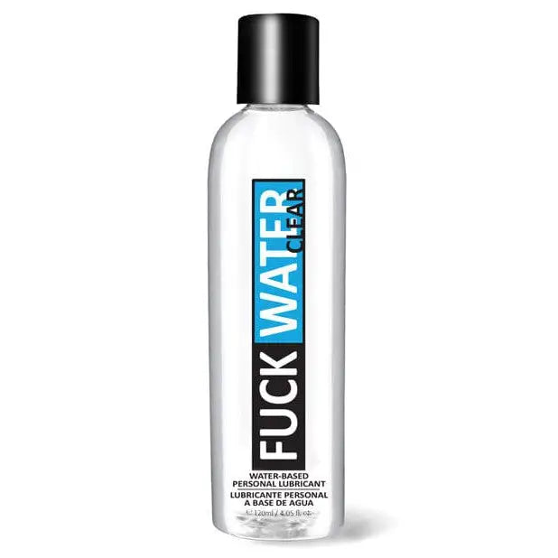 Bottle of Fuck Water Clear water-based personal lubricant for smooth and silky intimacy