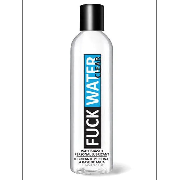 Fuck Water Clear - Water-based personal lubricant in a labeled bottle for smooth intimacy