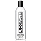 Fuck Water Silicone Lubricant: Bottle of silicone-based personal lube labeled ’Fuck Water.’