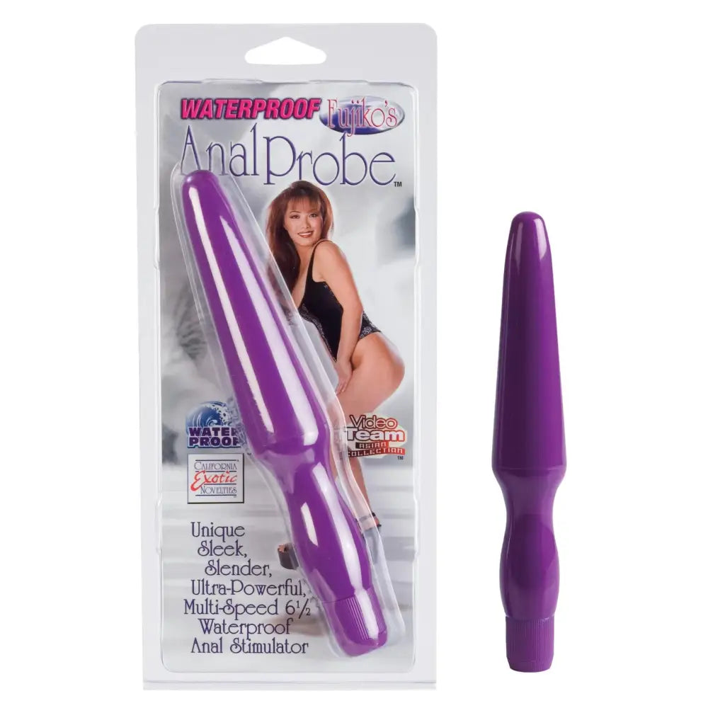 CalExotics Anal Toys Fujiko Wp Anal Probe Purple at the Haus of Shag