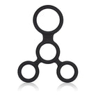 CalExotics Sextoys for Couples Full Erection Spreader Ring Black at the Haus of Shag