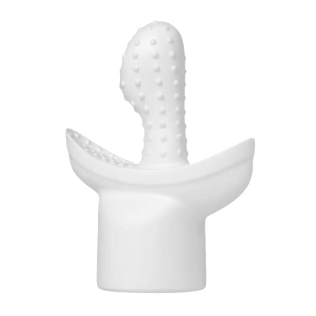 Wand Essentials Wand Attachment White G Tip Attachment For Massage Wands at the Haus of Shag