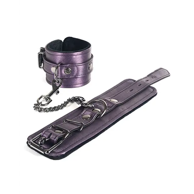 Galaxy Legend Ankle Restraints Purple - Cuffs