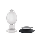 Gender X Plug Gender X Crystal Ball Plug W/suction Cup - Clear at the Haus of Shag