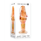 Gender X Plug Gender X Just The Tip Glass Plug - Multi Color at the Haus of Shag