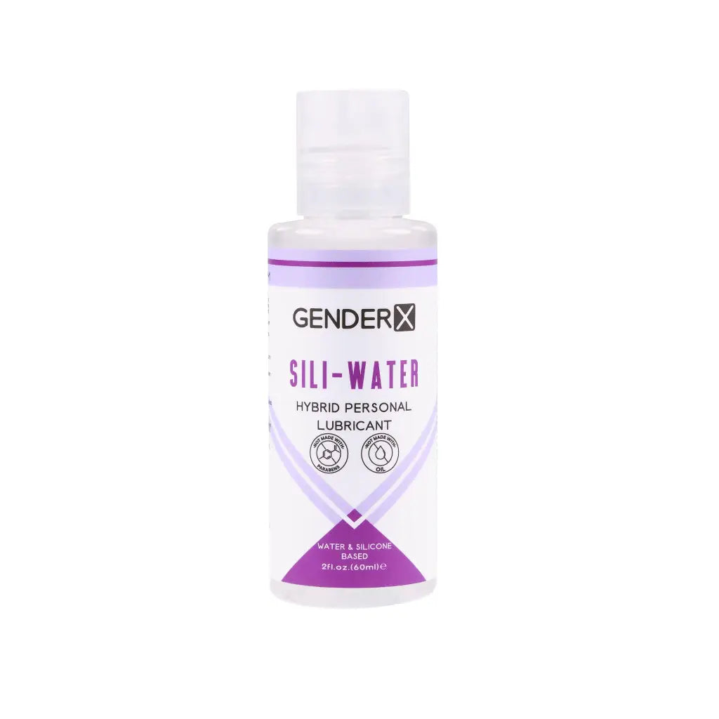 Gender X Lubricants and Toy Cleaners 2 Oz Gender X Sili-Water Hybrid Personal Lubricant 2 oz. at the Haus of Shag