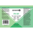 Gender X Lubricants and Toy Cleaners Gender X Spa Day Mint, Lime & Cucumber Flavored Water-Based Lubricant 2 oz. at the Haus of Shag