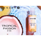 Gender X Lubricants and Toy Cleaners 2 Oz Gender X Tropical Passion Pineapple & Coconut Flavored Water-Based Lubricant 2 oz. at the Haus of Shag