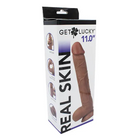 Get Lucky 11’’ Real Skin Series - Light Brown - Dongs & Dildos