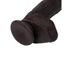 Get Lucky 12’’ Real Skin Series - Dark Brown - Dongs & Dildos