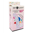 Get Lucky 8.5’’ Real Skin Confetti Cock - Multi Color - Dongs & Dildos