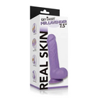 Get Lucky Mr. 7.5’’ Dual Layer Dong - Lavender - Dongs & Dildos