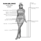 Glam Girl Grace Love Doll - Full Body Doll