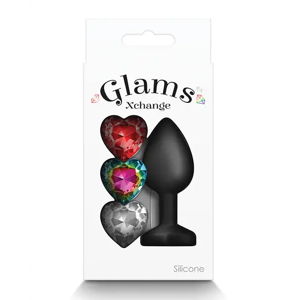 Glams Xchange Heart Anal Plug Medium - Butt Plug