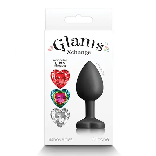 Glams Xchange Heart Anal Plug Medium - Small - Butt Plug