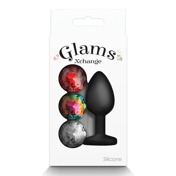 Glams Xchange Round Anal Plug Medium - Butt Plug