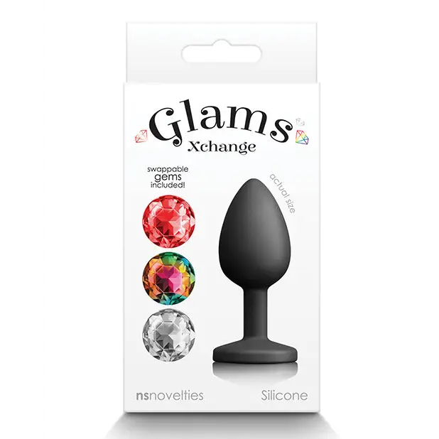 Glams Xchange Round Anal Plug Medium - Small - Butt Plug