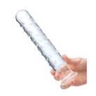 Glas 10 in. Extra Large Glass Dildo - Realistic Dildo