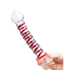 Glas 10 in. Mr. Swirly Glass Dildo - Realistic Dildo