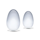 Glas 2-Piece Glass Yoni Egg Set - Kegel Balls