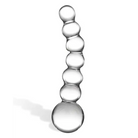 Glas 5 Curved Glass Beaded Dildo ’ - Realistic Dildo