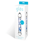 Glas 6.5 Full Tip Textured Glass Dildo ’ - Realistic Dildo