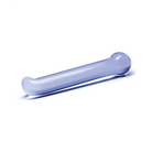 Glas 6.75 in. Purple G-Spot Tickler Glass Dildo - Realistic Dildo