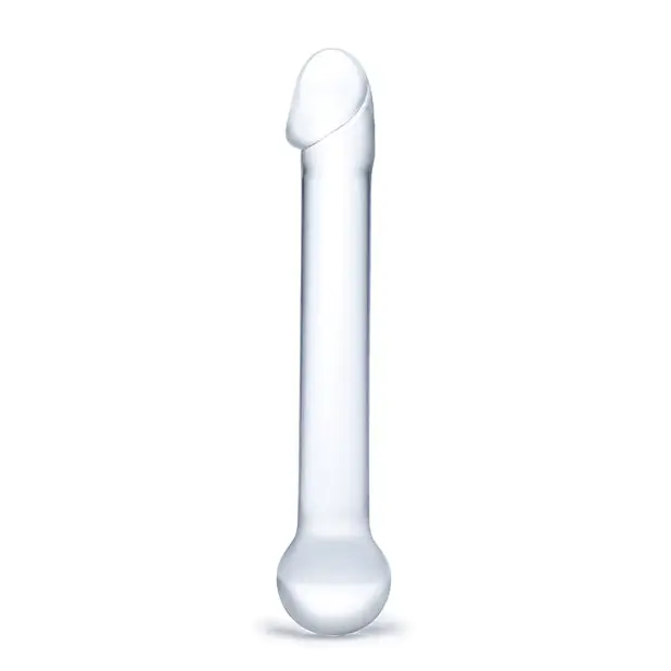 Glas 7 in. Realistic Head Glass Dildo - Realistic Dildo