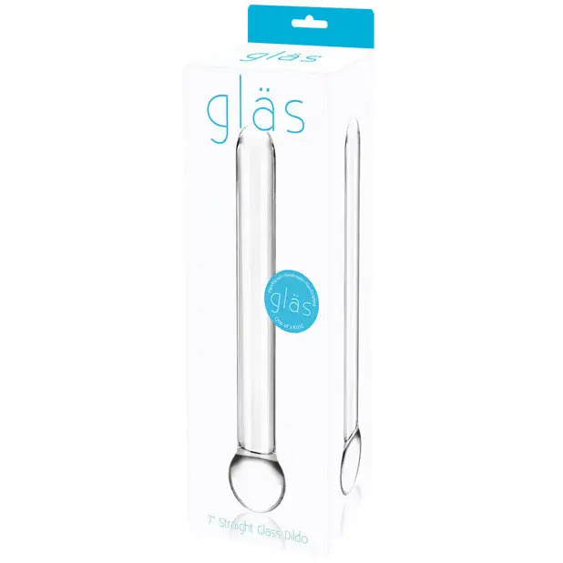 Glas 7 in. Straight Glass Dildo - Realistic Dildo