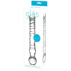 Glas 8 in. Joystick Clear Glass Dildo - Realistic Dildo