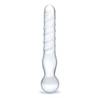 Glas 8 in. Joystick Clear Glass Dildo - Realistic Dildo