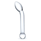 Glas 8 Slimline G Spot Glass Dildo ’ - Realistic Dildo