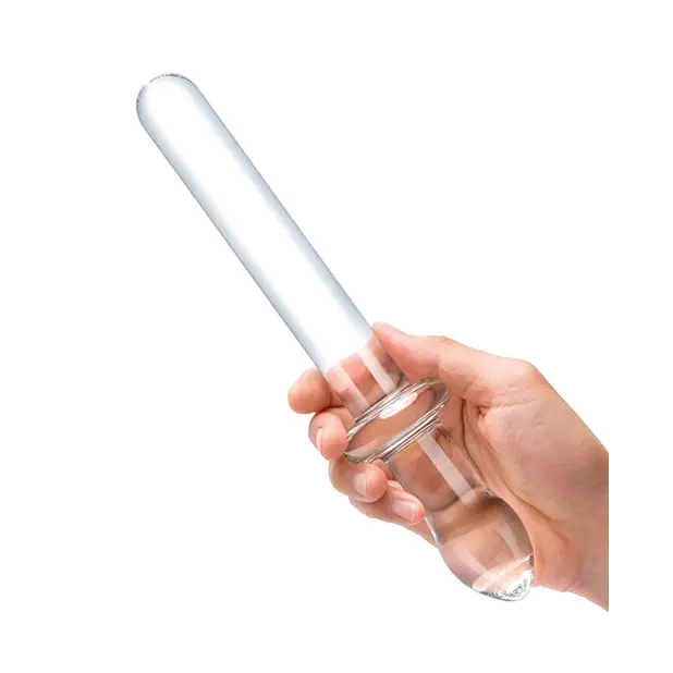 Glas Classic 9.25 in. Smooth Dual-Ended Glass Dildo - Double Ended Dildo