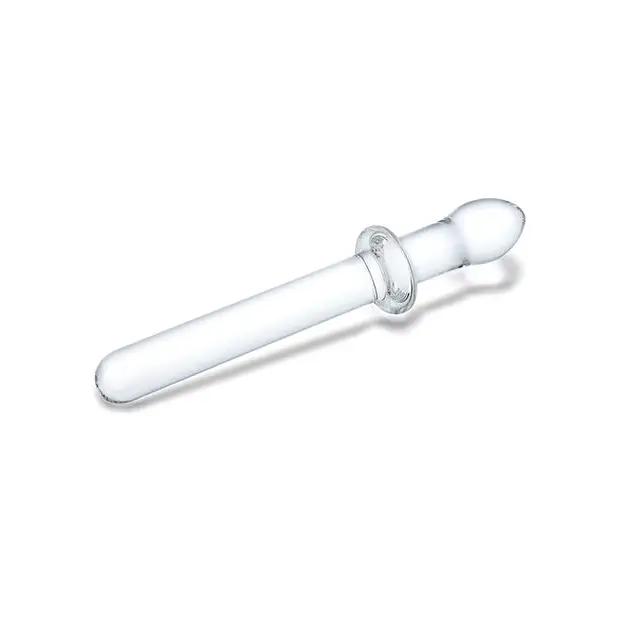 Glas Classic 9.25 in. Smooth Dual-Ended Glass Dildo - Double Ended Dildo