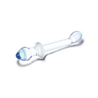 Glas Double Play 9.5 in. Dual-Ended Glass Dildo - Double Ended Dildo