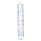 Glas Purple Rose 7 in. Nubby Dildo - Plain Dildo