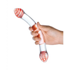 Glas Red Head Double Dildo - Double Ended Dildo