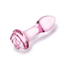 Glas Rosebud 3-Piece Glass Anal Plug Set - Pink - Butt Plug