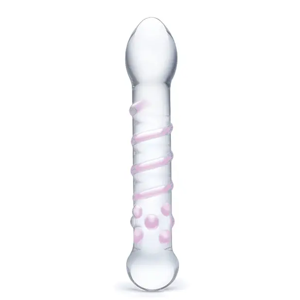 Glas Spiral Staircase Full Tip Dildo - Double Ended Dildo