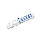 Glas Twister 10 in. Dual-Ended Glass Dildo - Double Ended Dildo