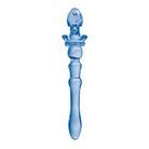 Glass Menagerie Puppy Glass Dildo - Dark Blue - Dongs & Dildos