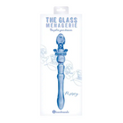 Glass Menagerie Puppy Glass Dildo - Dark Blue - Dongs & Dildos