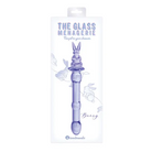 Glass Menagerie Rabbit Glass Dildo - Pink - Dongs & Dildos