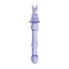 Glass Menagerie Rabbit Glass Dildo - Pink - Dongs & Dildos