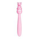 Glass Menagerie Teddy Glass Dildo - Pink - Dongs & Dildos