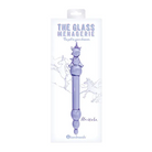 Glass Menagerie Unicorn Glass Dildo - Purple - Dongs & Dildos