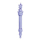 Glass Menagerie Unicorn Glass Dildo - Purple - Dongs & Dildos