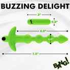 Glow-in-the-dark Silicone Anal Beads - Anal-beads