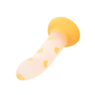 Glow Stick Mushroom Suction Cup Glow-in-the-Dark Dildo - Orange - Dongs & Dildos